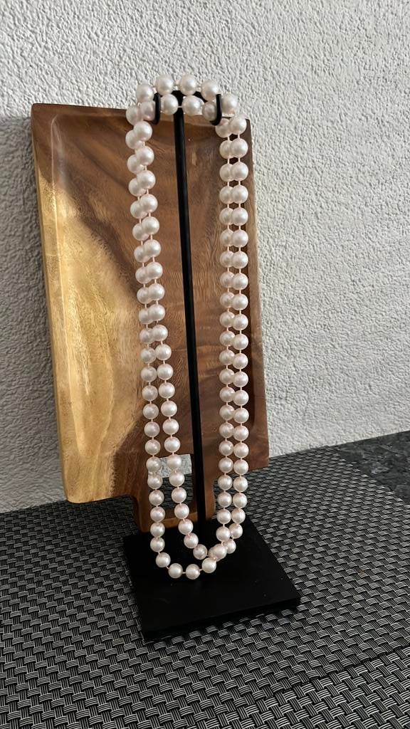 Ketting rose, Ophalen of Verzenden, Zo goed als nieuw, Roze, Overige materialen