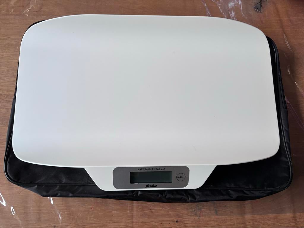 Alecto BC-30 Babyweegschaal in opbergtas, Ophalen, Zo goed als nieuw, Overige typen, Overige merken