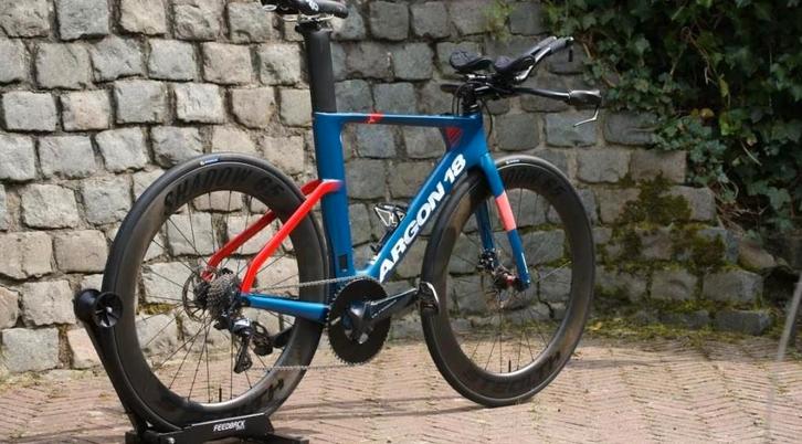 Argon 18 E117 TRI Disc Tijdritfiets, Fietsen en Brommers, Fietsen | Racefietsen, Zo goed als nieuw, Heren, Overige merken, Meer dan 20 versnellingen