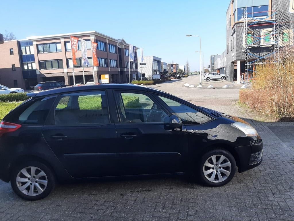 Citroën C4 1.6 VTI 2008 Zwart, Auto's, Citroën, 4 cilinders, Zwart, Origineel Nederlands, 75 €/maand