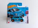 Fiat 500e blauw 1:64 Hot Wheels *NIEUW*, Ophalen of Verzenden, Nieuw, Auto