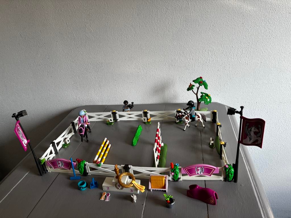 Playmobil country paardentoernooi, Ophalen, Zo goed als nieuw, Complete set
