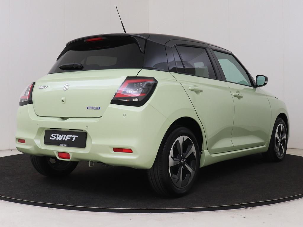 Suzuki Swift 1.2 Style Smart Hybrid Automaat | Climate Contr, Auto's, Suzuki, Stof, Zwart, Overige kleuren, 400 kg