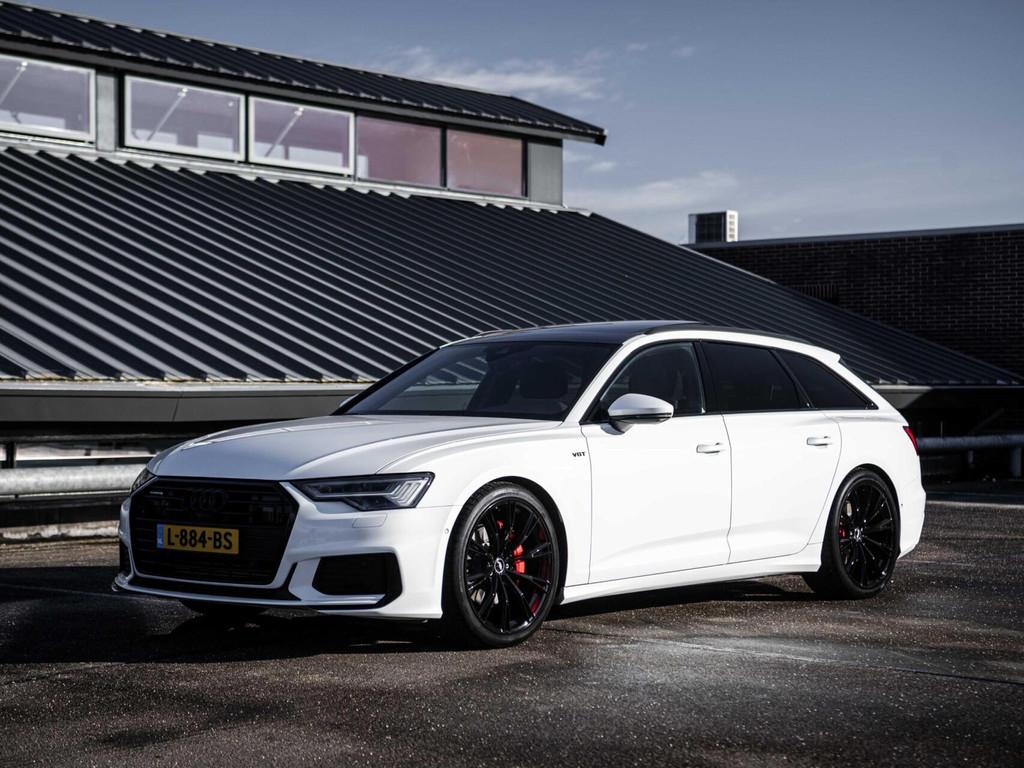 Audi A6 S6 Avant 50 TDI 286PK S-Line Matrix 21'' ABT Panoram, Gebruikt, Wit, Diesel, Autotrust