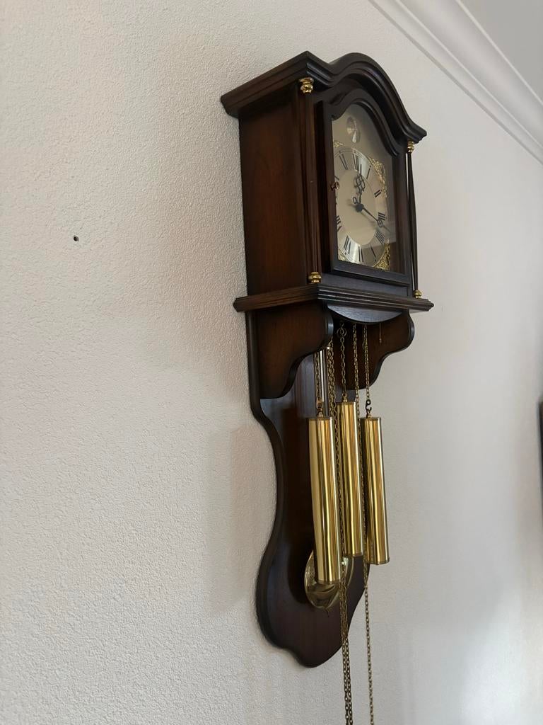 Wandklok met gewichten, Antiek en Kunst, Antiek | Klokken, Ophalen