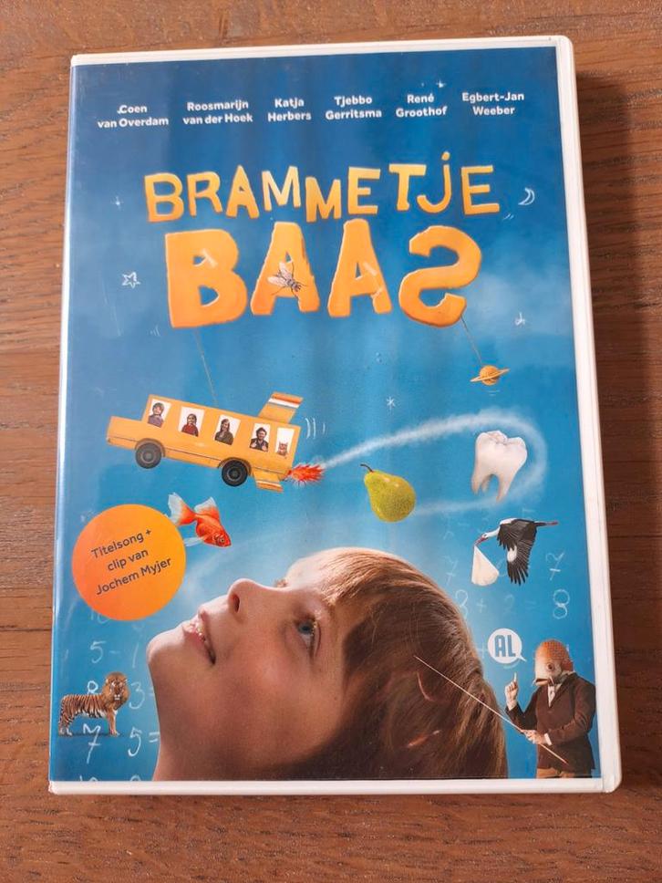DVD Brammetje Baas, Cd's en Dvd's, Dvd's | Kinderen en Jeugd, Zo goed als nieuw, Film, Komedie, Alle leeftijden, Ophalen of Verzenden