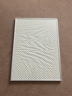 Fotolijst glas 50 bij 70 metaal aluminium, Ophalen, Gebruikt