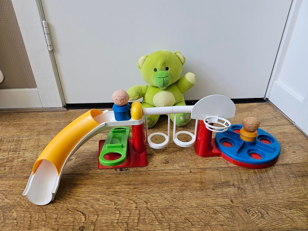 Tupperware tuppertoys speeltuin/ schoolyard, Ophalen of Verzenden, Gebruikt, Groen, Overige typen