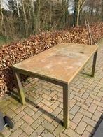 Gratis af te halen tuintafel, gaat anders naar de stort, Ophalen, Gebruikt, Rechthoekig, Metaal