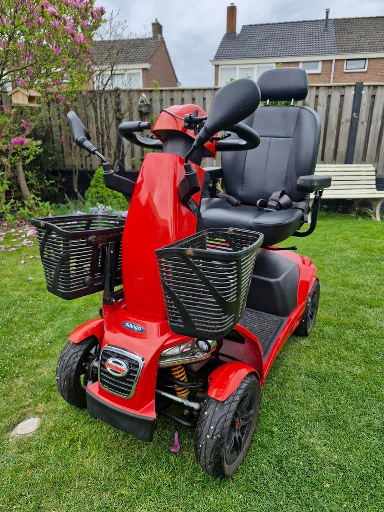 Mango freerider scootmobiel, Gebruikt, Ophalen of Verzenden, 16 km/u of meer, Mango