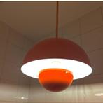 Louis Poulsen - vintage warm oranje rood, Ophalen, Gebruikt, Minder dan 50 cm