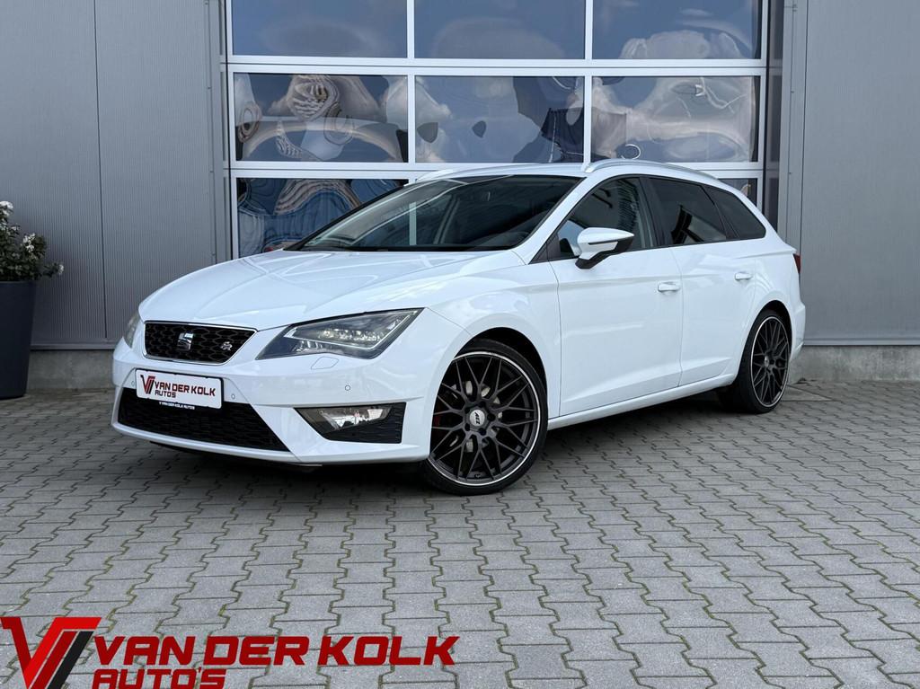 Seat Leon ST 1.4 EcoTSI FR 150 PK | LED | Half Leder | CarPl, Voorwielaandrijving, Gebruikt, 4 cilinders, 150 pk