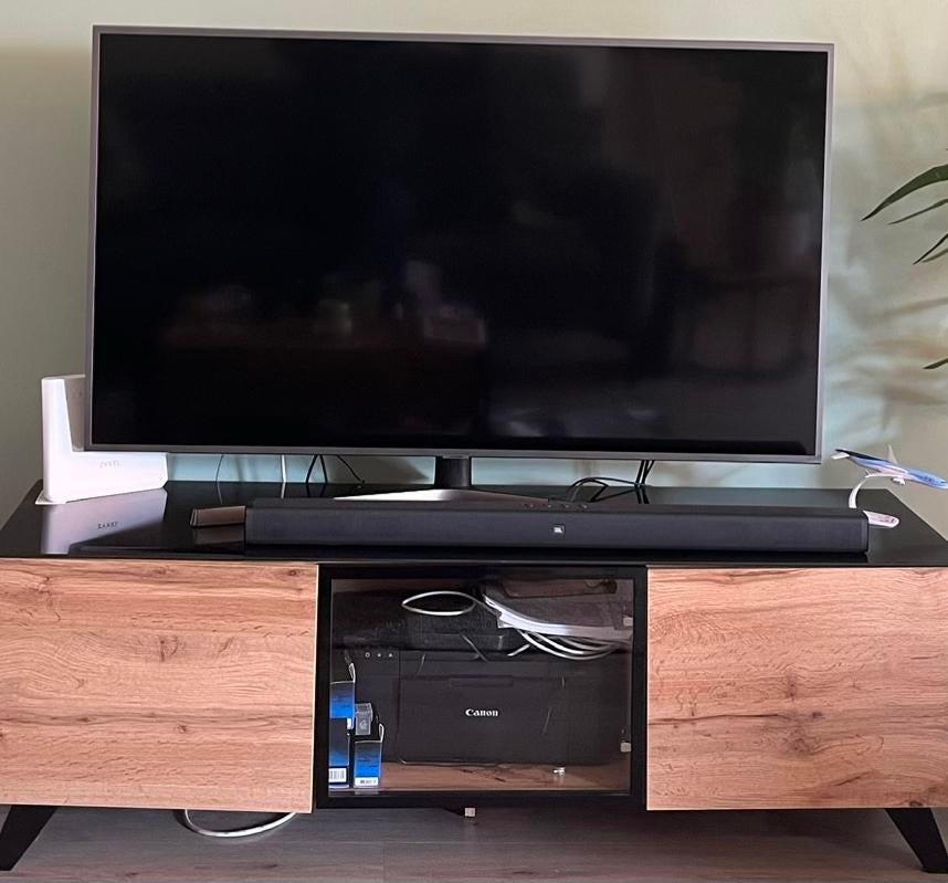 tv meubel t.e.a.b, Audio, Tv en Foto, Televisies, Zo goed als nieuw, 100 cm of meer, Samsung, 50 Hz, Ophalen
