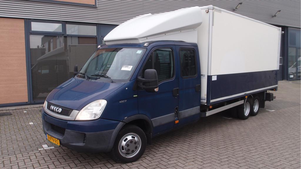 Iveco 40C17D/T clixstar b-e combi 4400kg laadvermogen dc 6-p, Auto's, Bestelauto's, Euro 5, Gebruikt, 4 cilinders, Iveco