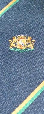 Den Haag Gemeente Wapen stropdas Ooievaar en 's-Gravenhage, Kleding | Heren, Ophalen of Verzenden, Nieuw, Blauw