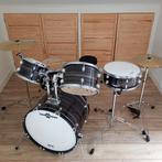 Zwart drumstel, expanded rock drum, Ophalen, Zo goed als nieuw, Overige merken
