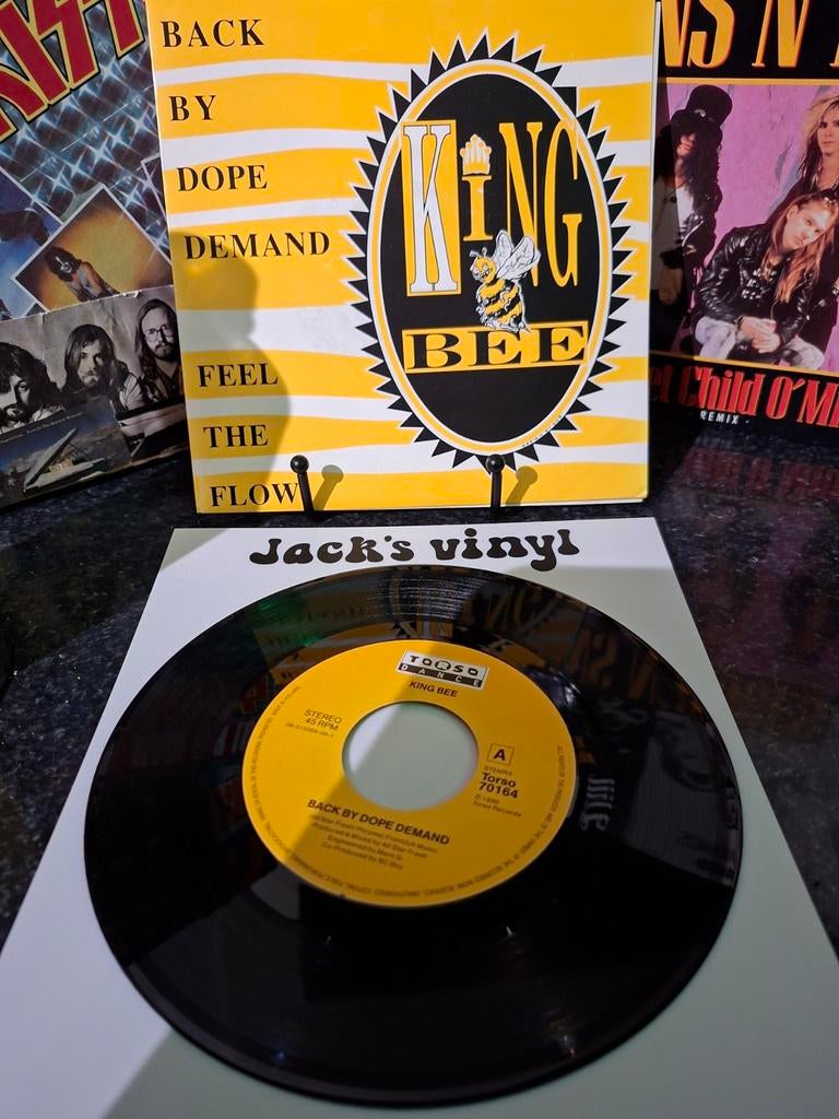 King Bee - Back By Dope Demand - Vinyl Single 1990/1, Ophalen of Verzenden, Zo goed als nieuw, Overige formaten