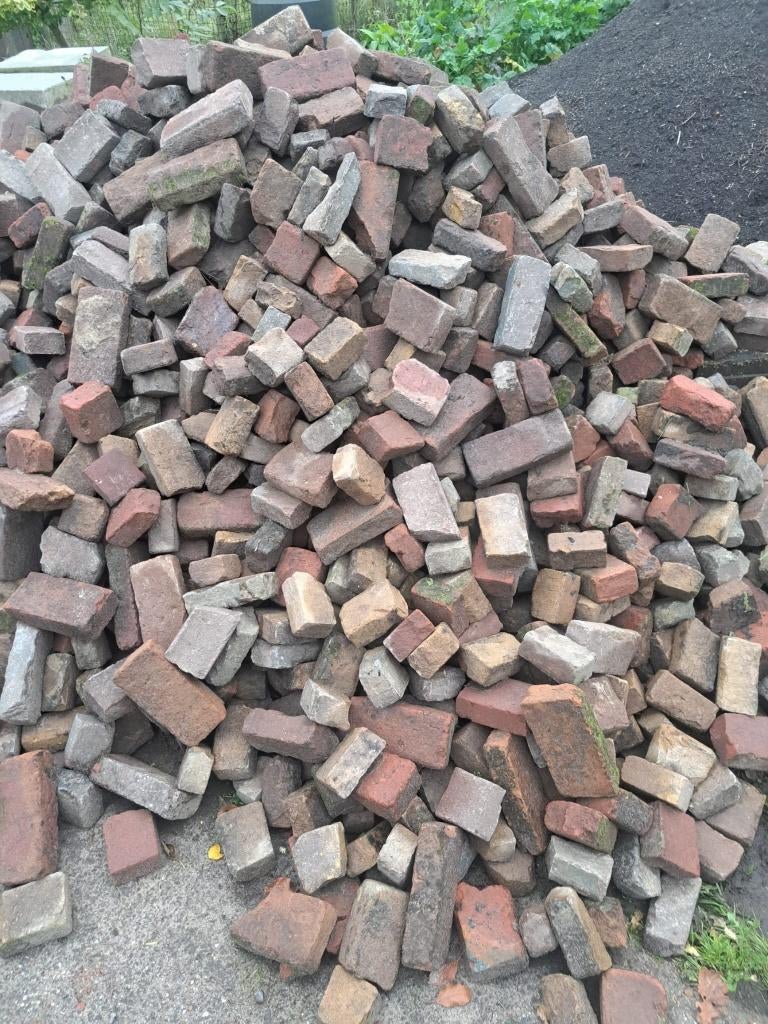 gebakken stenen, Ophalen, Overige materialen, Gebruikt, Klinkers