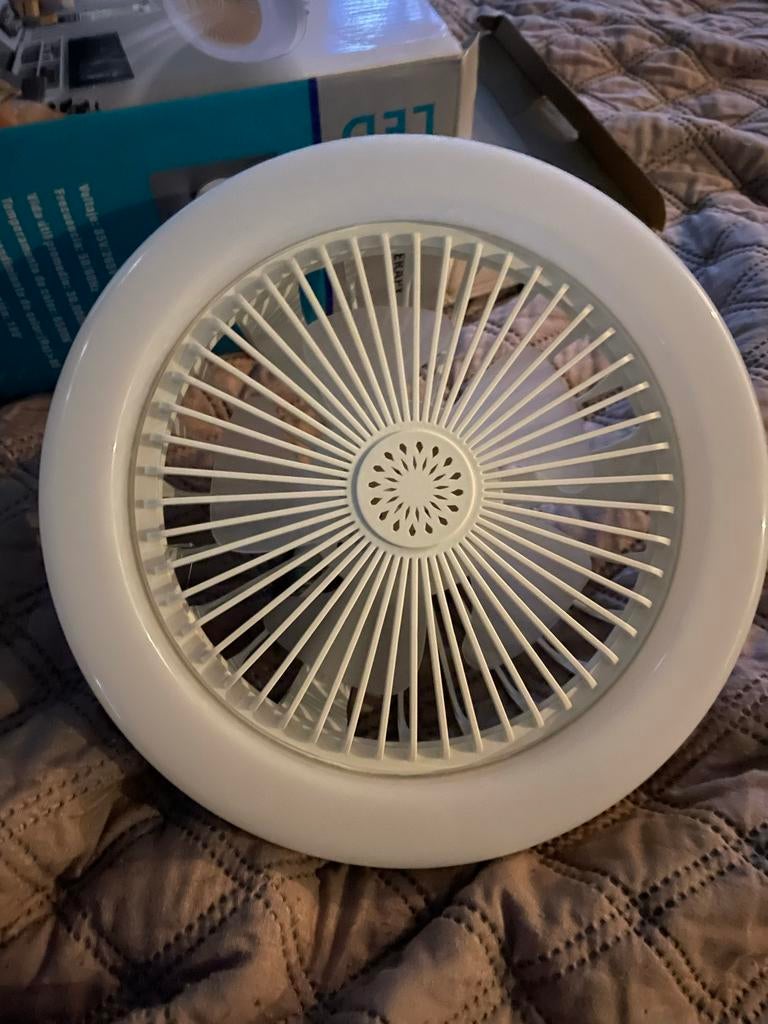 Nieuwe LED Multi-Function Ventilator Lamp - Nooit Gebruikt!, Minder dan 60 m³, Ventileren, 3 snelheden of meer, Ophalen of Verzenden