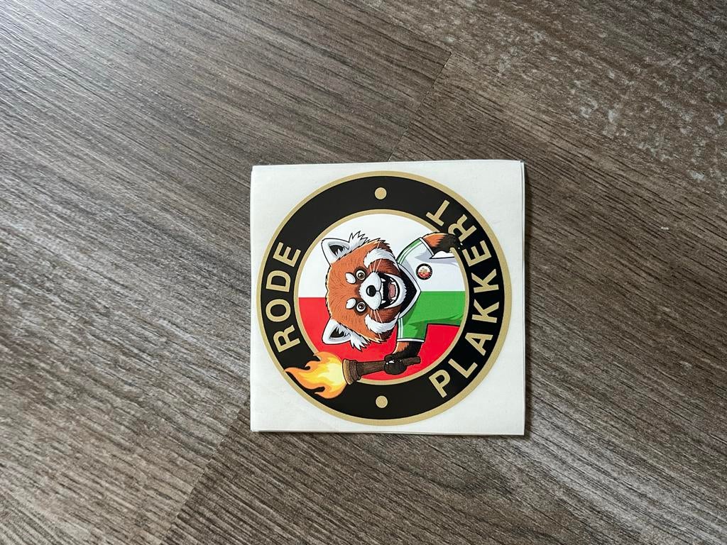 Feyenoord sticker - Rode Plakkert, Ophalen of Verzenden, Nieuw, Sport