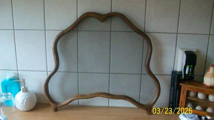 Antieke houten raamscherm, raamhor, Antiek en Kunst, Curiosa en Brocante, Ophalen of Verzenden