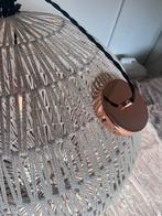Grote macramé hanglamp - Boheemse stijl, Ophalen, Gebruikt, Stof, 50 tot 75 cm