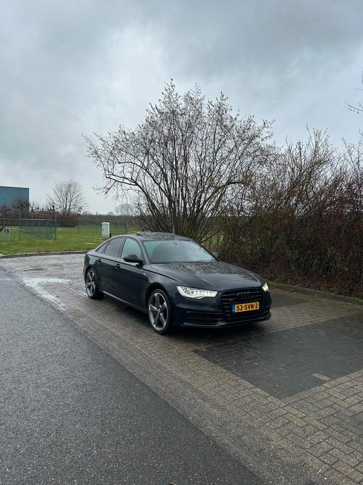 Audi A6 3.0 Tfsi 300PK Quattro S-tronic 2011 Zwart, Auto's, Audi, Particulier, A6, Benzine, C, Sedan, Automaat, Geïmporteerd, Zwart