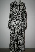 H&M viscose katoen maxi jurk mt 42 44 L, Kleding | Dames, Jurken, H&M, Verzenden, Wit, Maat 42/44 (L)