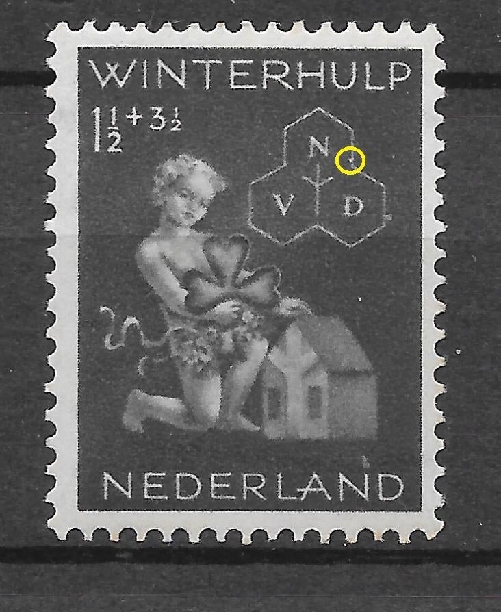 Plaatfout 423PM ongebruikt cw 4,00, Postzegels en Munten, Postzegels | Nederland, Ophalen of Verzenden