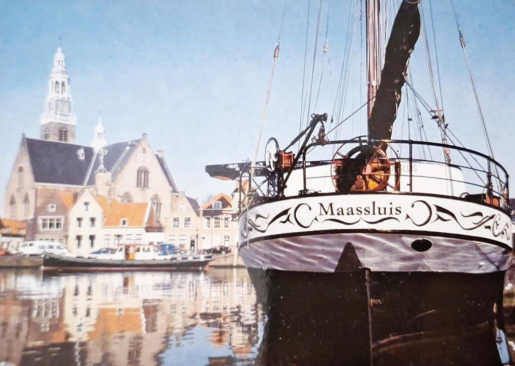 Maassluis - Havenkom, Verzamelen, Ansichtkaarten | Nederland, Ophalen of Verzenden, Ongelopen, Zuid-Holland