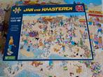 Jan van Haasteren puzzel, 1000 stukjes, zandsculpturen, Ophalen of Verzenden, 500 t/m 1500 stukjes, Zo goed als nieuw