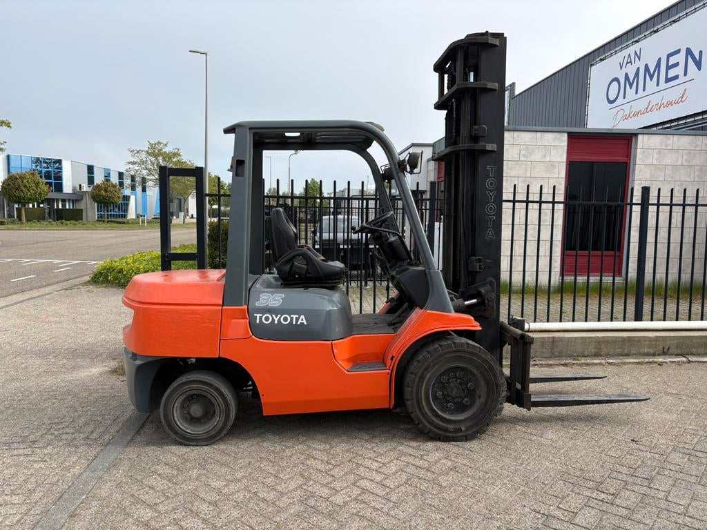 Toyota 7FDJF35 – Diesel Heftruck – 3500kg, 2000 tot 3000 kg, Ophalen of Verzenden, Diesel, Heftruck