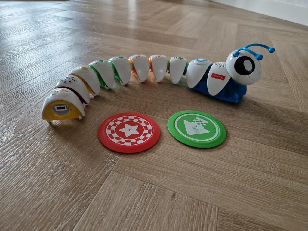 Fisher-Price Code-a-Pillar speelgoed, Ophalen of Verzenden, Gebruikt, Bouwen, Met licht