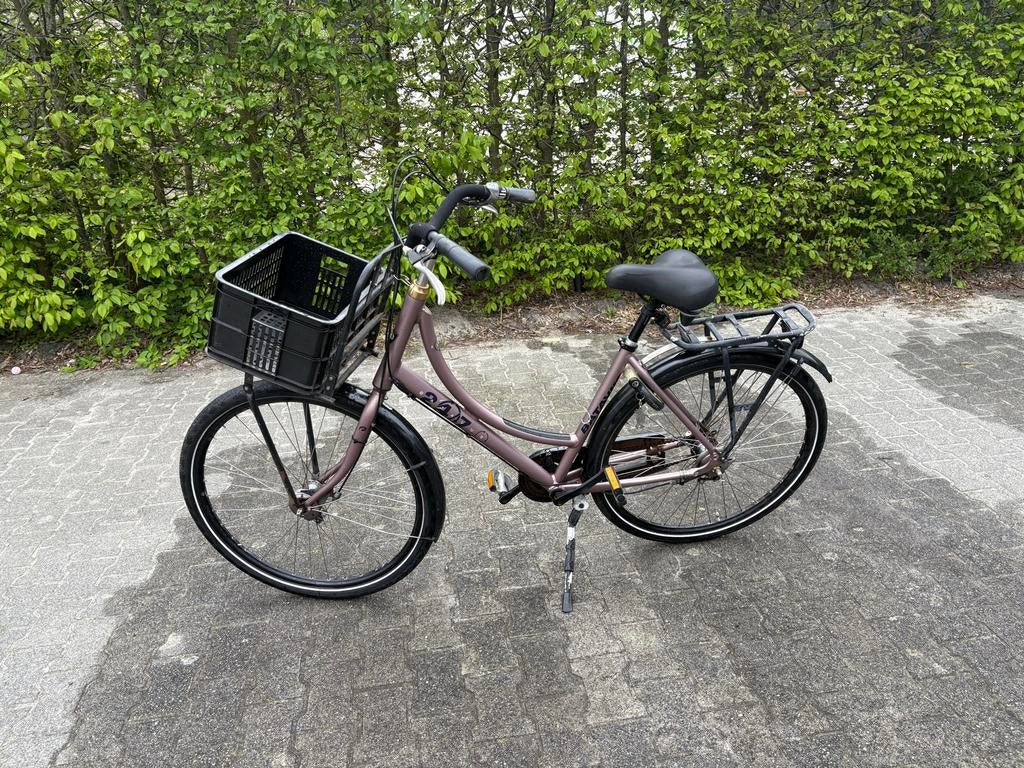 Batavus 24/7 Damesfiets - Frame 50 cm - Paars/Aubergine, Ophalen, Gebruikt, Velgrem, Versnellingen