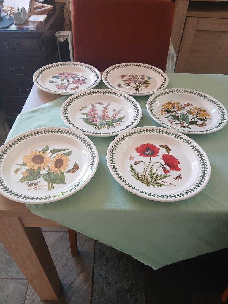 PORTMEIRION BOTANIC GARDEN DINER BORDEN, Nieuw, Ophalen of Verzenden, Bord(en), Overige stijlen