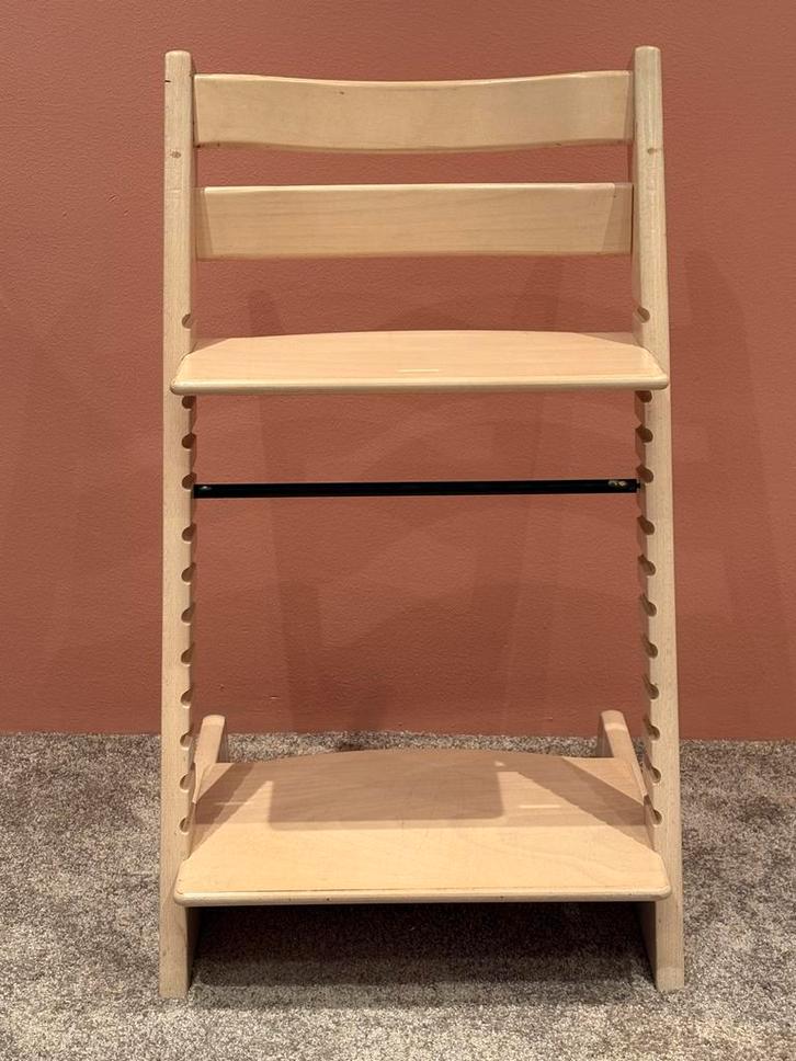 Stokke Tripp Trapp kinderstoel, Kinderen en Baby's, Kinderstoelen, Gebruikt, Meegroeistoel, Aanschuifbaar, Ophalen of Verzenden