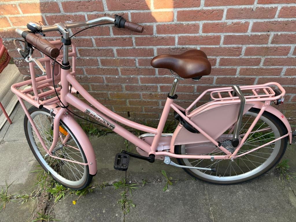 Roze 24 inch meisjesfiets, Ophalen, Zo goed als nieuw, 24 inch, Versnellingen