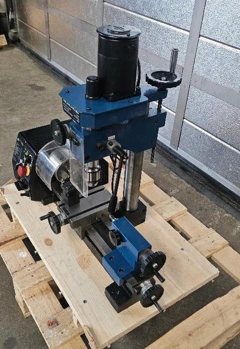 HBM mini metaaldraaibank 140 x 250 compact BF Vario - 230 V, Ophalen of Verzenden, Zo goed als nieuw, Metaaldraaibank, Minder dan 500 mm