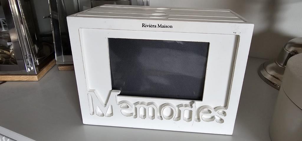 Riviera Maison Fotoalbum Bak 'Memories', Audio, Tv en Foto, Fotoalbums en Accessoires, Ophalen of Verzenden, Gebruikt, Fotoalbum-accessoire