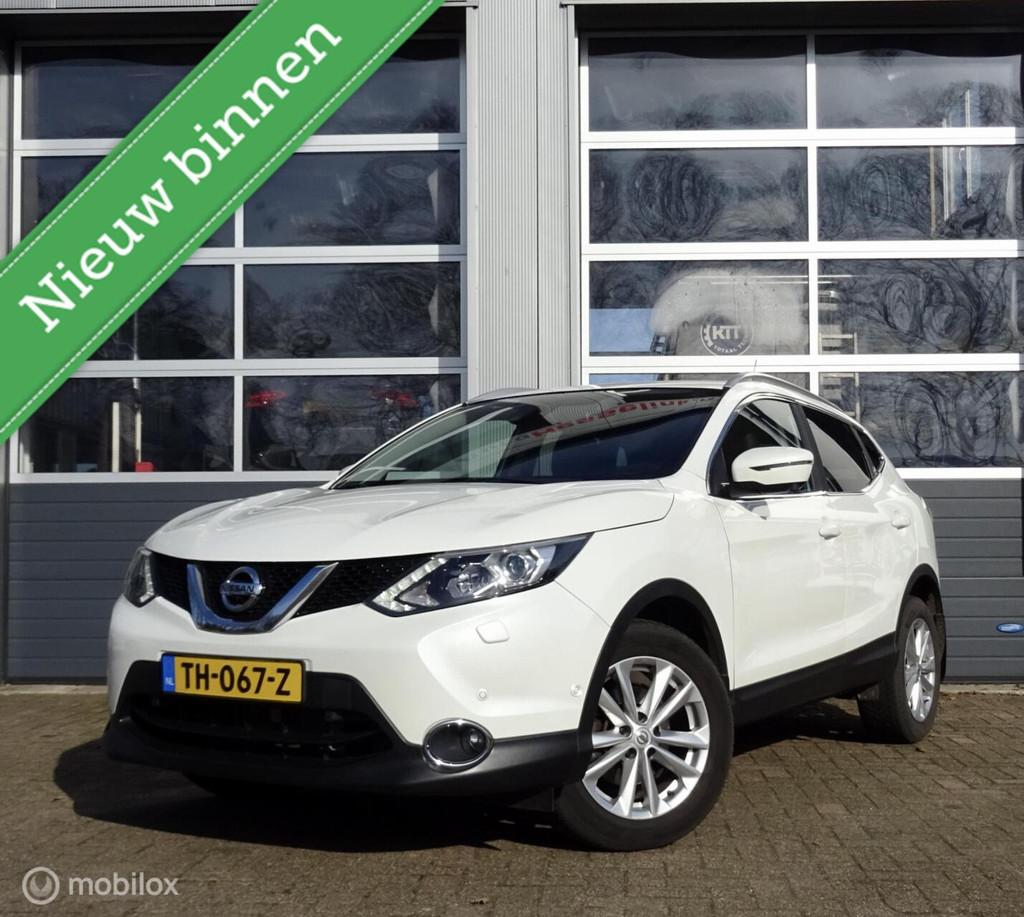 Nissan Qashqai 1.2 Tekna AUTOMAAT NAVI|CAMERA, Gebruikt, 4 cilinders, Lichtsensor, 116 pk
