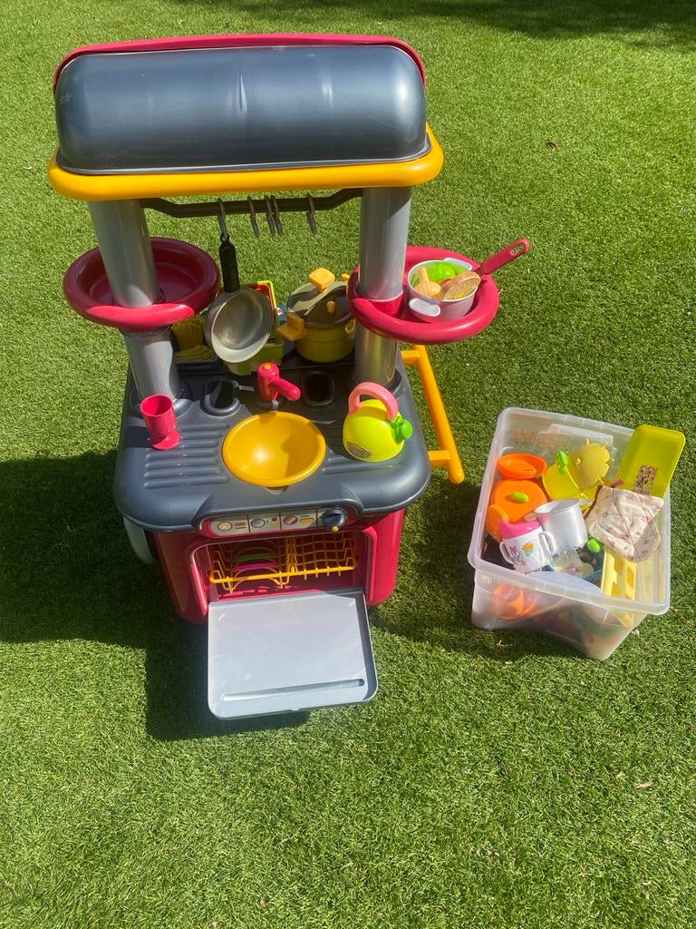 Speelkeuken met accessoires, Verzamelen, Ophalen, Gebruikt