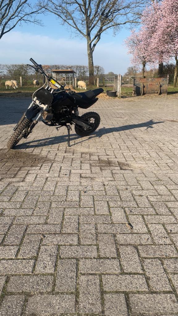 Crossmotor opknap, Gebruikt, 110 cc, 4 versnellingen, Ophalen