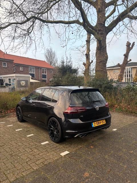 Volkswagen Golf 2.0 TSI R 221KW 5D 4MOTION DSG 2014 Zwart, Auto's, Volkswagen, Golf, Benzine, Euro 6, E, Hatchback, Automaat, Geïmporteerd