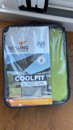 Schaduwdoek Nesling - driehoek 360x360x360 Limegroen, Ophalen of Verzenden, Nieuw