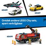 LEGO City 60502 Luchthaven met Vliegtuig 887 delig, Ophalen of Verzenden, Nieuw, Complete set, Lego