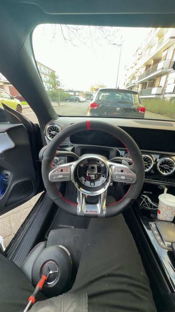 Stuurwiel bekleden op maat, Auto-onderdelen, Besturing, Ophalen, Gebruikt, Mercedes-Benz