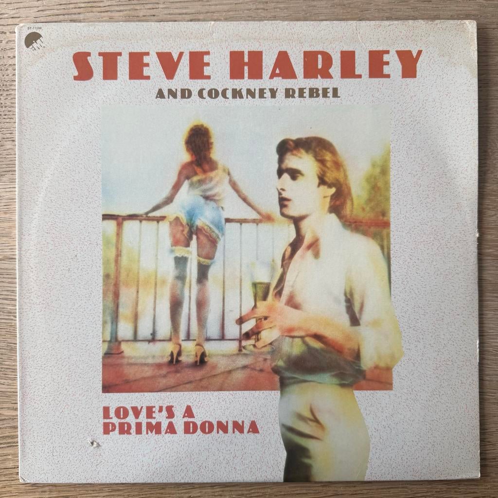 Steve Harley and Cockney Rebel - Love's a Prima Donna 1976, Cd's en Dvd's, Vinyl | Pop, Gebruikt, 1970 - 1979, 12 inch, Fotohoes