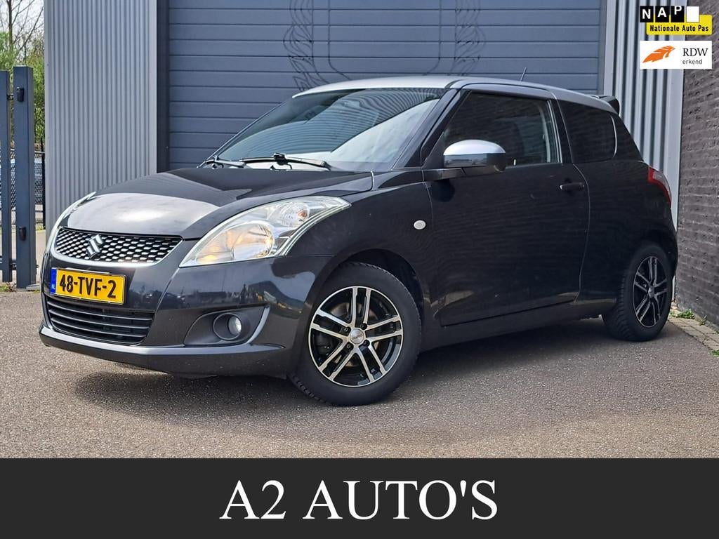 Suzuki Swift 1.2 Exclusive EASSS Ecc|Cruise|Nap, Auto's, Voorwielaandrijving, Stof, Gebruikt, 400 kg
