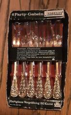 6 party vorken BACCARA 20 karaat verguld, Ophalen of Verzenden, Nieuw