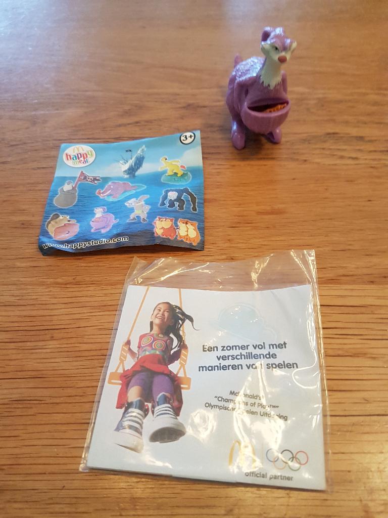 Rass 2012, happy meal Mc. Donalds, nieuw, Verzamelen, Poppetjes en Figuurtjes, Ophalen of Verzenden, Nieuw